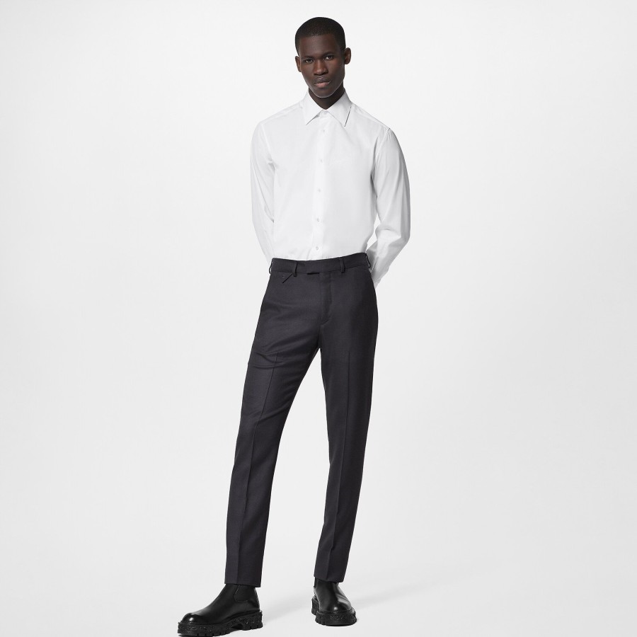 Hombre Louis Vuitton Pantalones | Pantalon De Corte Cigarette