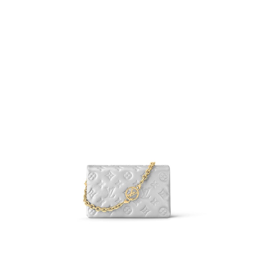 Mujer Louis Vuitton Bolsos Con Cadena Y Clutches | Cartera De Mano Coussin