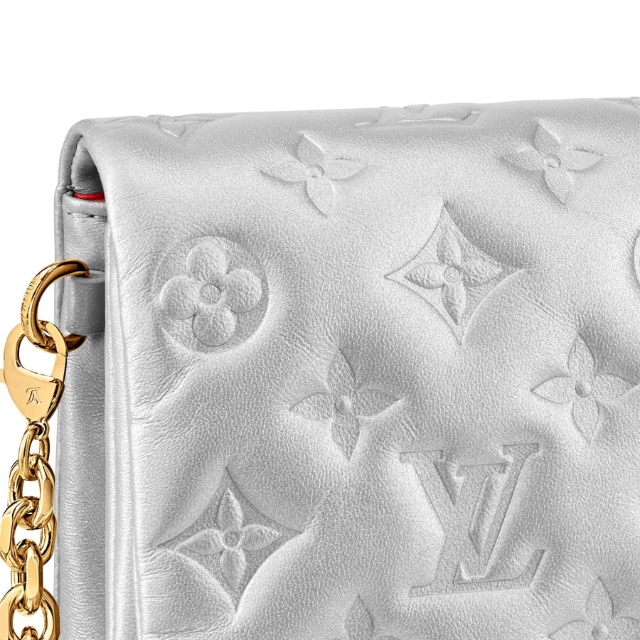 Mujer Louis Vuitton Bolsos Con Cadena Y Clutches | Cartera De Mano Coussin