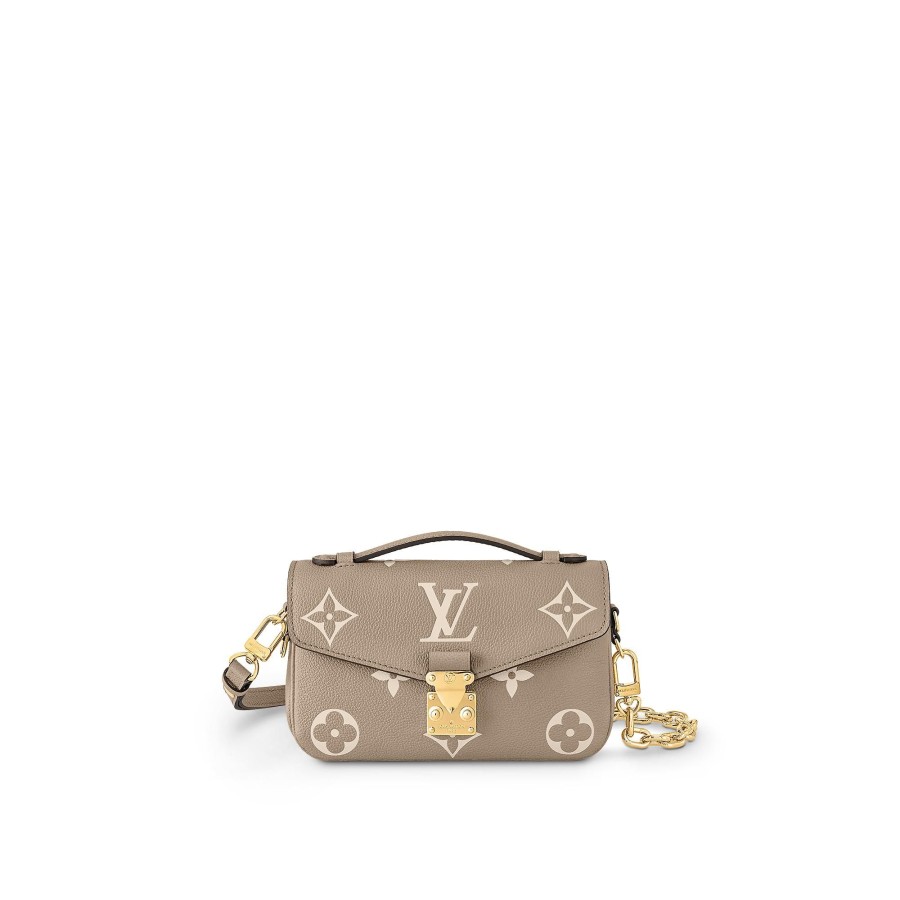 Mujer Louis Vuitton Seleccion De Bolsos En Piel | Bolso Pochette Metis East West Tourterelle/Creme